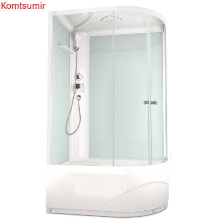 Душевая кабина Domani-Spa Delight 128high L/R (120*80)