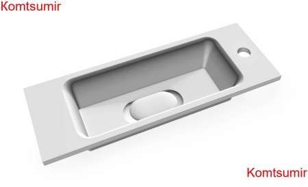 Раковина Modul 60, литьевой мрамор