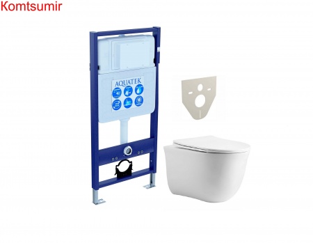 SET AQUATEK КЛАССИК cm (рама AQUATEK Standard INS-0000012(без клавиши и крепежа)+унитаз АМАДЕО AQ1112-00 с тонким сиденьем soft-close SET AQUATEK КЛАССИК cm (рама AQUATEK Standard INS-0000012(без клавиши и крепежа)+унитаз АМАДЕО AQ1112-00 с тонким сиденьем soft-close