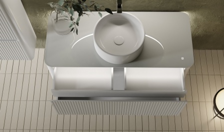 Тумба Lumino 120 подвесная Белая