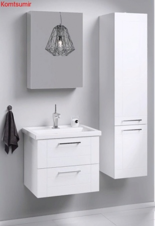 Тумба с раковиной Aqwella Manchester 60 подвесная