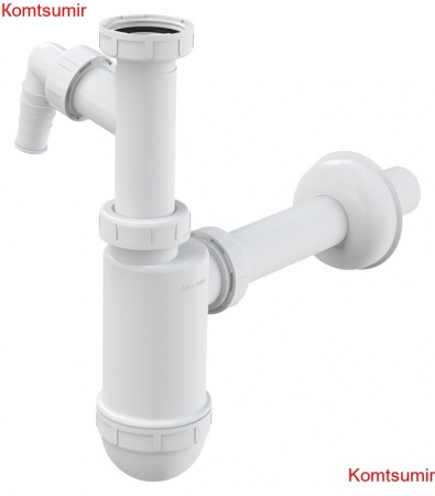 Сифон для раковины AlcaPlast A430P белый