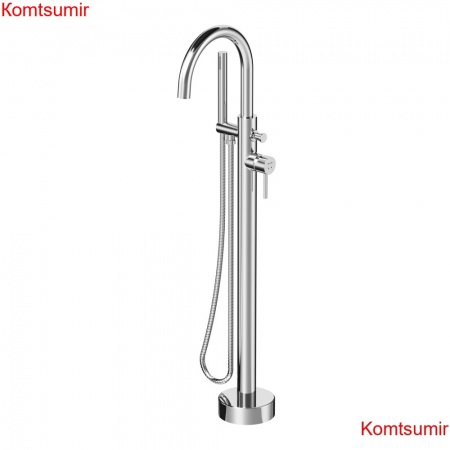 AM.PM F7514100 Sense, смеситель д/ванны/душа, отдельностоящий, хром, шт.