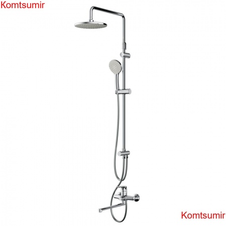 AM.PM F40890A94 Набор Gem: душевая система, смеситель для ванны/душа излив 320 мм, хром, шт.