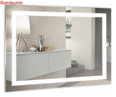 Зеркало Azario Ливия 1200*800 сенсор выкл, двойной подогрев