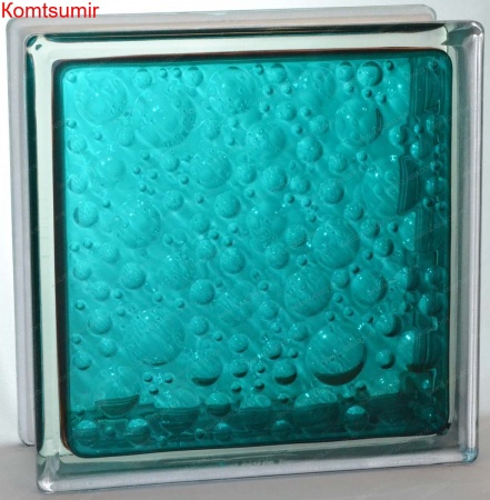 Стеклоблоки Vitrablok окрашенные внутри (Чехия)