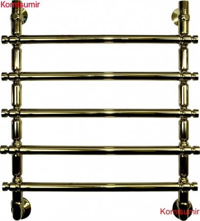 Полотенцесушитель водяной Двин Bubble 3 60/50 1"-3/4"-1/2" золотой хром