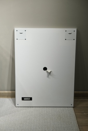 Зеркало Kvadro 80 с подсветкой и часами