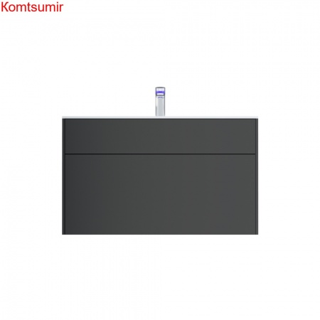 M50AFHX1003GM Inspire V2.0, База под раковину, подвесная, 100 см, 3 ящика, push-to-open, графит мато