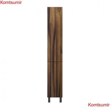 M90CSL0306HF GEM, шкаф-колонна, напольный, левый, 30 см, двери, push-to-open, цвет: орех