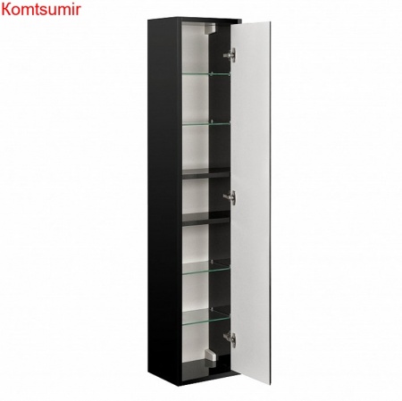 Пенал подвесной AQUATON РИМИНИ черный глянец (1A234703RN950)