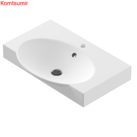 Раковина Sanita Luxe Infinity 65, белая (INF65SLWB01)