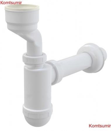 Сифон для писсуара AlcaPlast белый
