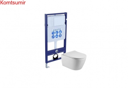 SET AQUATEK БЕТТА (рама AQUATEK Standard INS-0000012(без клавиши и крепежа)+унитаз БЕТТА AQ1253W-00 с тонким сиденьем soft-close, SET AQUATEK БЕТТА (рама AQUATEK Standard INS-0000012(без клавиши и крепежа)+унитаз БЕТТА AQ1253W-00 с тонким сиденьем soft-close,