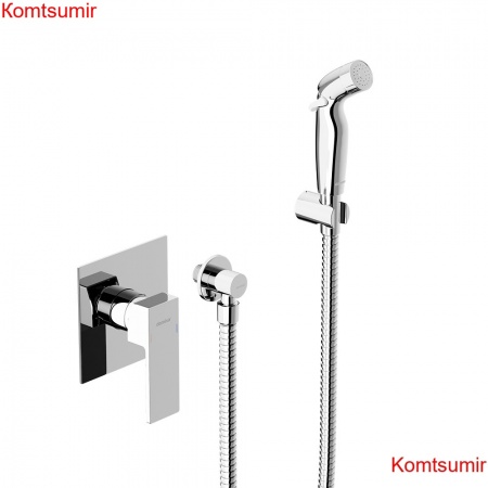 Damixa 537510000 Gala Смеситель монтируемый в стену с гиг.душем, хром