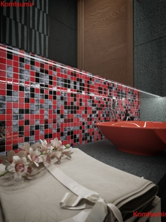 Коллекция Bonaparte Мозаика стеклянная 300x300 мм Коллекция Bonaparte Мозаика стеклянная 300x300 мм