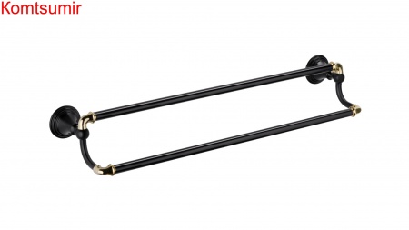 Полотенцедержатель трубчатый 2-ой Fixsen Luksor FX-71602B 60 см