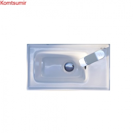 M85AWCC0452WG64 X-Joy, Раковина мебельная, керамическая, 45 см, встроенная, цвет: белый, глянец