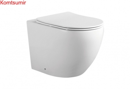 Унитаз напольный приставной безободковый AQUATEK ЕВРОПA Q1902-00 560*360*410 мм, горизонтальный выпуск, тонкое сиденье с механизмом плавного закрывания, крепеж Унитаз напольный приставной безободковый AQUATEK ЕВРОПA Q1902-00 560*360*410 мм, горизонтальный выпуск, тонкое сиденье с механизмом плавного закрывания, крепеж