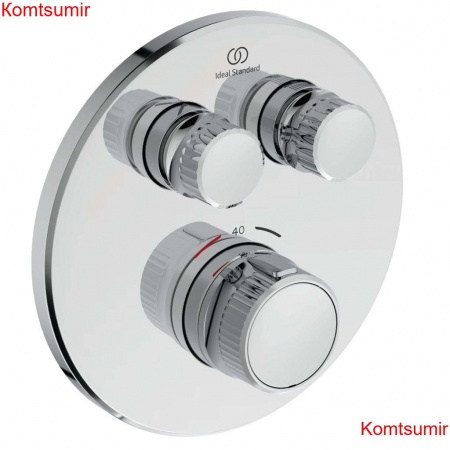 Смеситель для душа Ideal Standard CERATHERM NAVIGO встраиваемый, термостатический, хром (A7296AA)