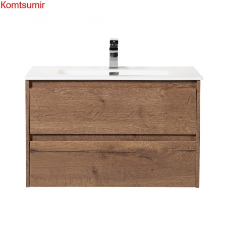 База под раковину подвесная BelBagno KRAFT-800-2C-SO-RT Rovere Tabacco