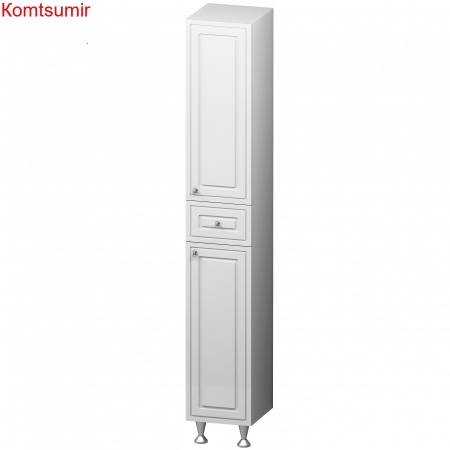 M41CSR0303WG Palace One, шкаф-колонна на ножках, универсальный, 30 см, белый, глянец, шт M41CSR0303WG Palace One, шкаф-колонна на ножках, универсальный, 30 см, белый, глянец, шт