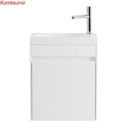 База под раковину подвесная BelBagno PIETRA MINI-460-1A-SO-BL-L Bianco Lucido