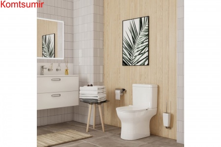 Унитаз напольный безободковый IDDIS Drum