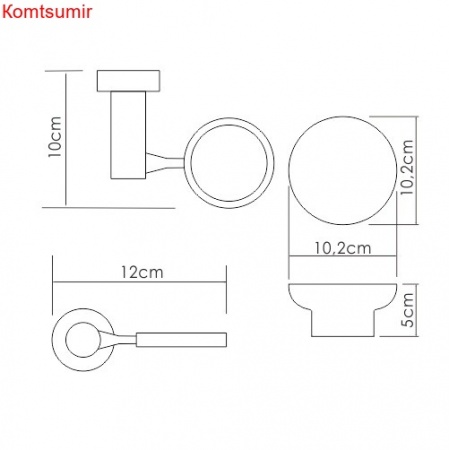 WasserKRAFT K-24229 Мыльница