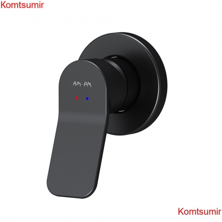 AM.PM F85A65022 X-Joy, cмеситель д/душа монтируемый в стену, черный, шт. AM.PM F85A65022 X-Joy, cмеситель д/душа монтируемый в стену, черный, шт.