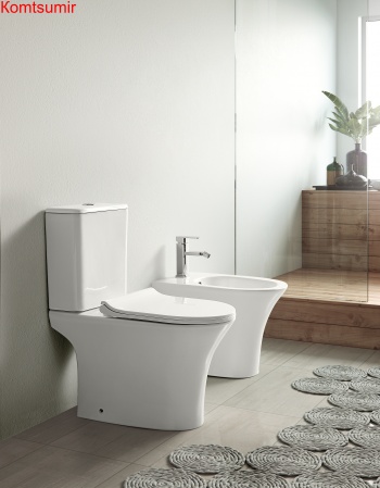 Унитаз напольный Azario FRETTA ROUND 650х340х770 безободковый с бачком и сиденьем микролифт (AZ-1217A) Унитаз напольный Azario FRETTA ROUND 650х340х770 безободковый с бачком и сиденьем микролифт (AZ-1217A)