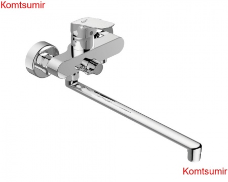 Смеситель для ванны Ideal Standard Ceraflex, универсальный, однорычажный, хром (B1741AA)