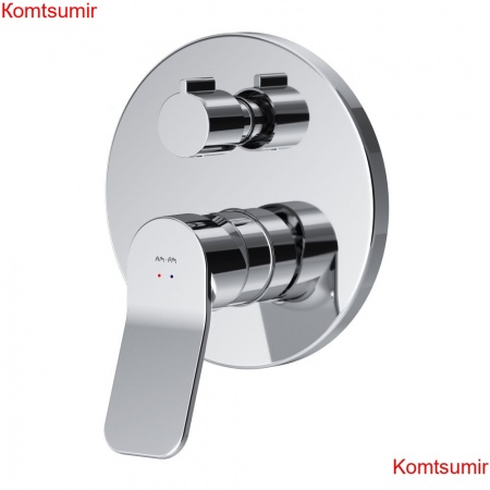 AM.PM F85A55000 X-Joy Смеситель встроенный на 3 потребителя, хром