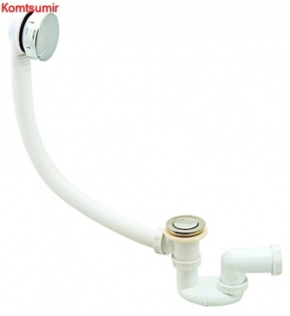 Слив-перелив Астра-Форм Олимп хром