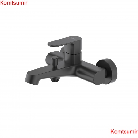 Смеситель для ванны AQUATEK, матовый черный AQ1240MB ОБЕРОН