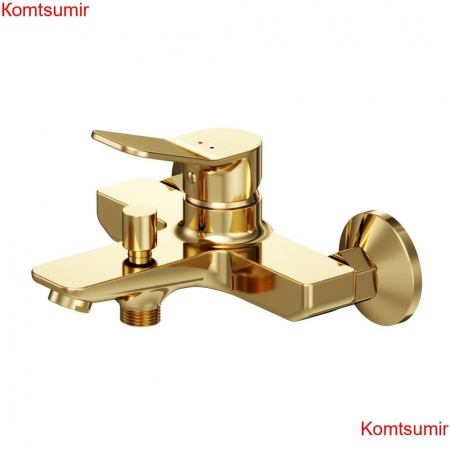 AM.PM F85A10099 X-Joy, смеситель д/ванны/душа, золото