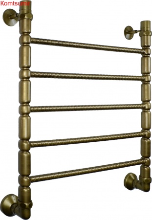 Полотенцесушитель водяной Двин Bubble 2 60/50 1"-1/2" состаренная бронза