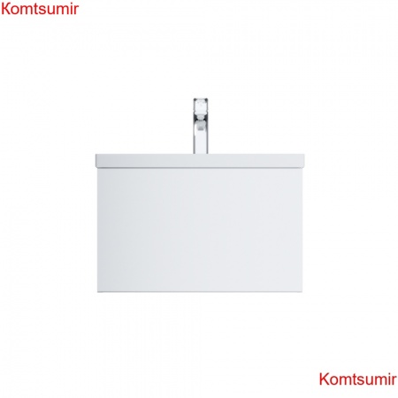 M90FHX06021WG GEM, База под раковину, подвесная, 60 см, 1 ящик push-to-open, цвет: белый, глянец