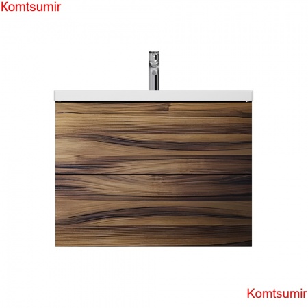 M90FHX0752HF Gem, База под раковину, подвесная, 75 см, 2 ящика, цвет: орех