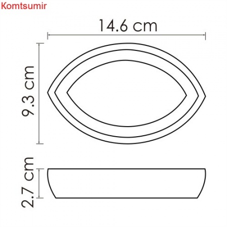 WasserKRAFT Eider K-33329 Мыльница