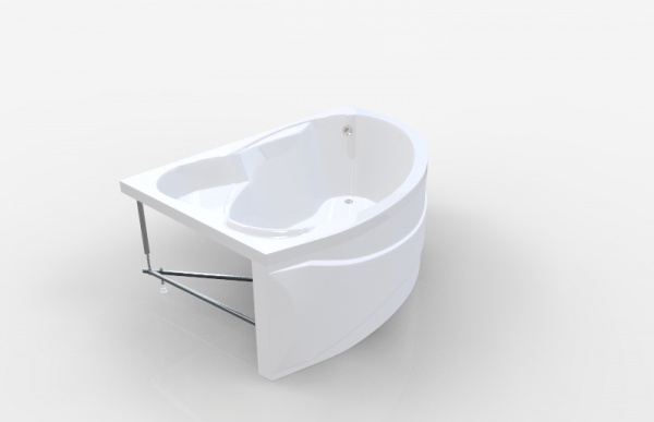 Акриловая ванна 1Marka CATANIA 150x105 L/R