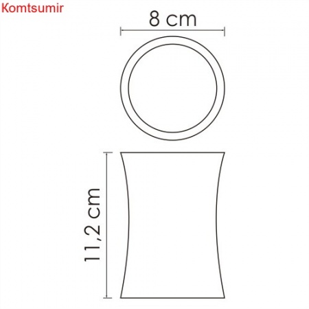 WasserKRAFT Salm K-7628 Стакан для зубных щеток