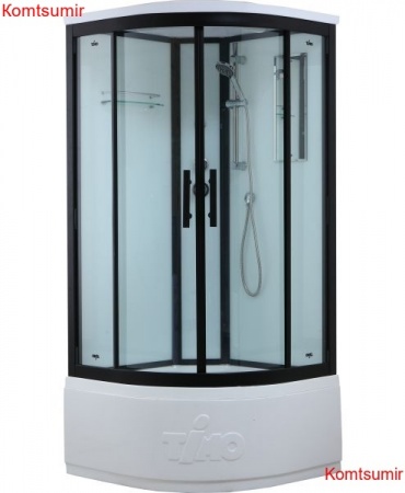 Timo Standart T-6690 Black душевая кабина (90*90*220), шт