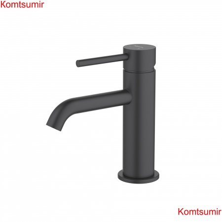 Смеситель для раковины 89, без донного клапана AQUATEK, матовый черный AQ1310MB ЕВРОПА