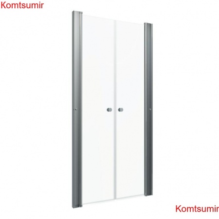 Дверь душевая  Triton "Дабл" 100*185" Хром