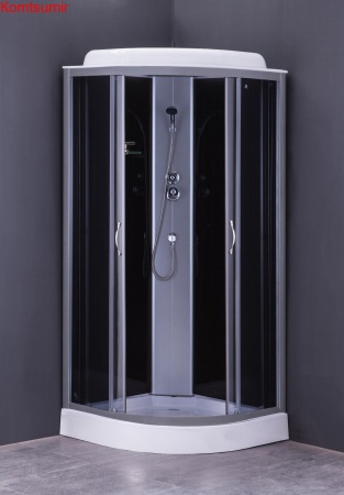 Душевая кабина Loranto CS-6611 G, 100х100х215, поддон 13 см