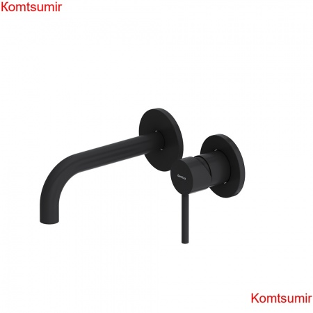 Damixa 360260300 Scandinavian Pure, встраиваемый смеситель для раковины, чёрный