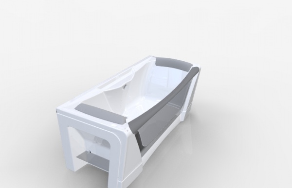 Акриловая ванна 1Marka Aima DOLCE VITA 180x80