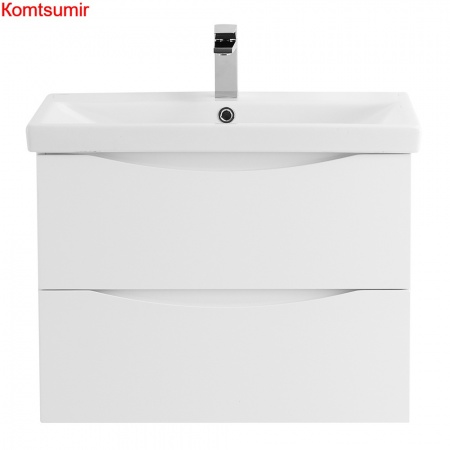 База под раковину подвесная BelBagno MARINO-CER-700-2C-SO-BL-P Bianco Lucido