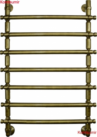 Полотенцесушитель водяной Двин Bubble 3 80/50 1"-3/4"-1/2" состаренная бронза